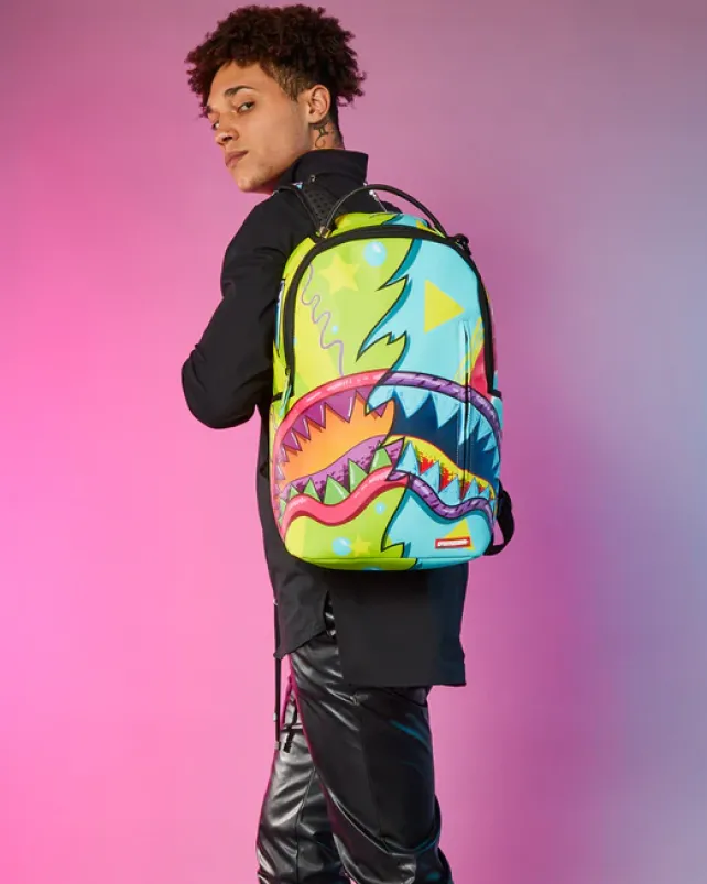 BACKPACKS>SPRAYGROUND SUPER WEIRD BACKPACK (DLXV)