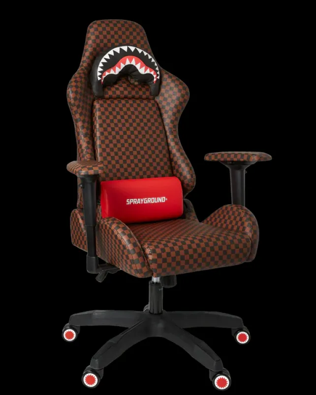 GAMING CHAIRS>SPRAYGROUND SUPERCHARGED SHARKS IN PARIS GAMING CHAIR - SUPER RARE
