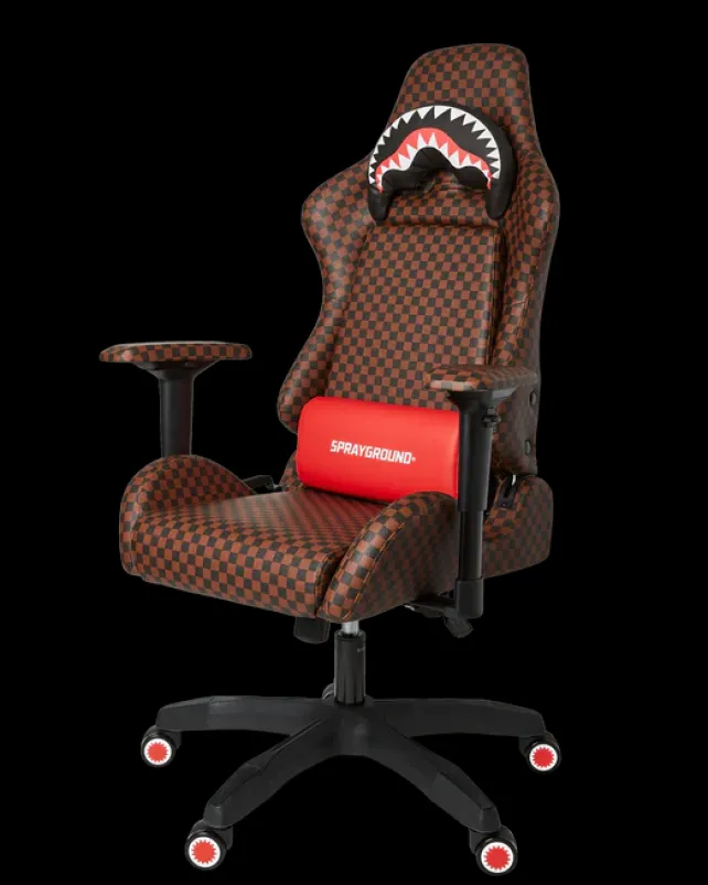 GAMING CHAIRS>SPRAYGROUND SUPERCHARGED SHARKS IN PARIS GAMING CHAIR - SUPER RARE