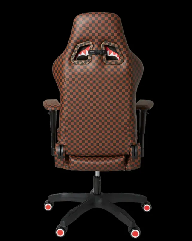 GAMING CHAIRS>SPRAYGROUND SUPERCHARGED SHARKS IN PARIS GAMING CHAIR - SUPER RARE