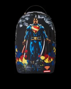BACKPACKS>SPRAYGROUND SUPERMAN NO STOPPING ME BACKPACK