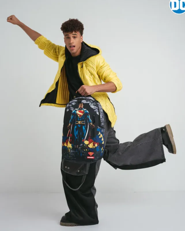 BACKPACKS>SPRAYGROUND SUPERMAN NO STOPPING ME BACKPACK