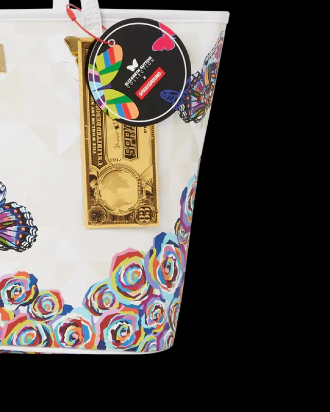 TOTES|HANDBAGS>SPRAYGROUND SUTTON BUTTERFLIES TOTE