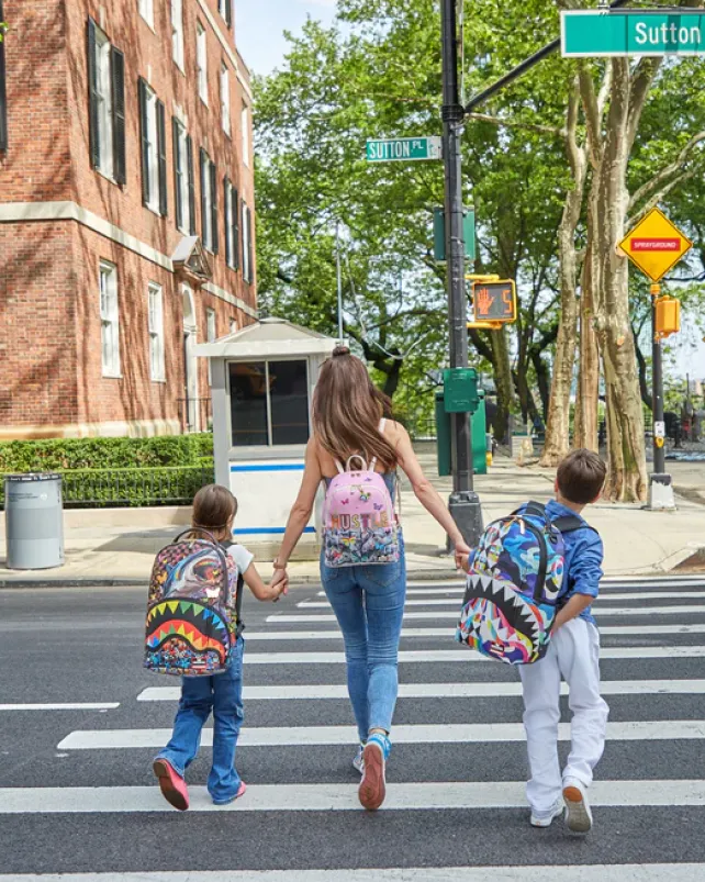 BACKPACKS>SPRAYGROUND SUTTON SPIRIT ANIMAL BACKPACK (DLXV)