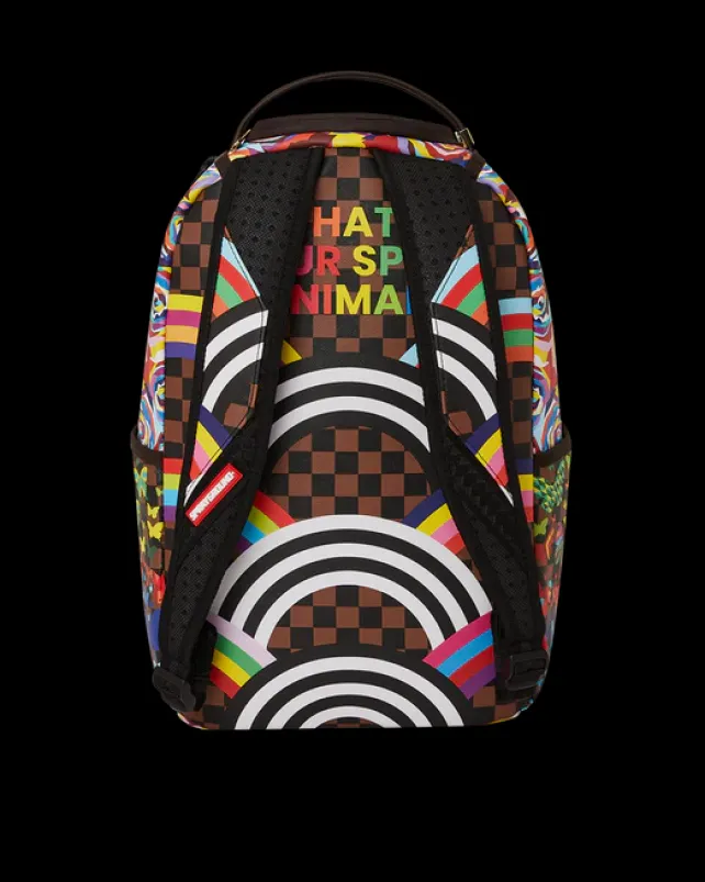BACKPACKS>SPRAYGROUND SUTTON SPIRIT ANIMAL BACKPACK (DLXV)
