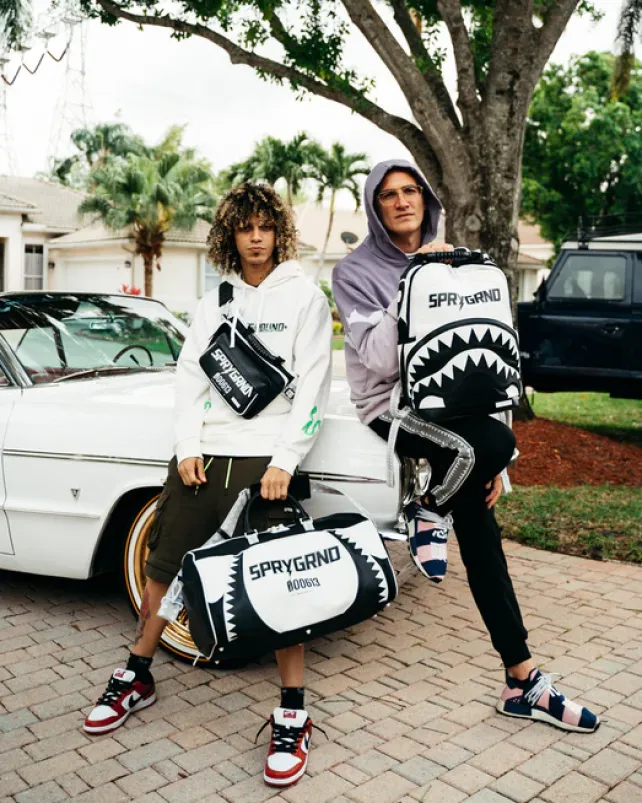 BACKPACKS>SPRAYGROUND SWERVE BACKPACK (DLXV)