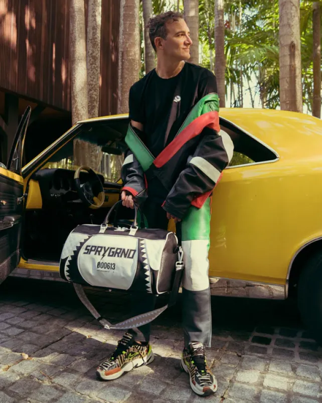 DUFFLES>SPRAYGROUND SWERVE DUFFLE