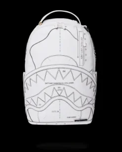 BACKPACKS>SPRAYGROUND TECHNICAL CUT u0026 SHARK BACKPACK (DLXV)