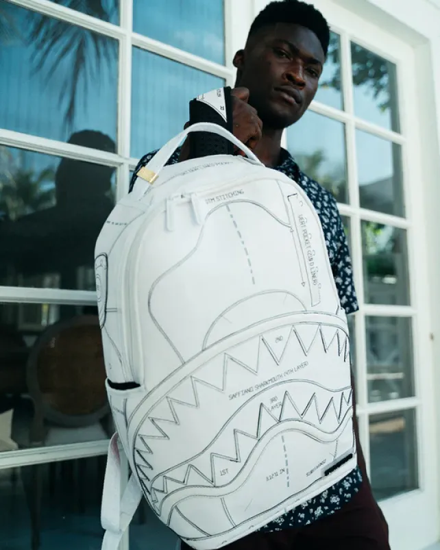 BACKPACKS>SPRAYGROUND TECHNICAL CUT u0026 SHARK BACKPACK (DLXV)