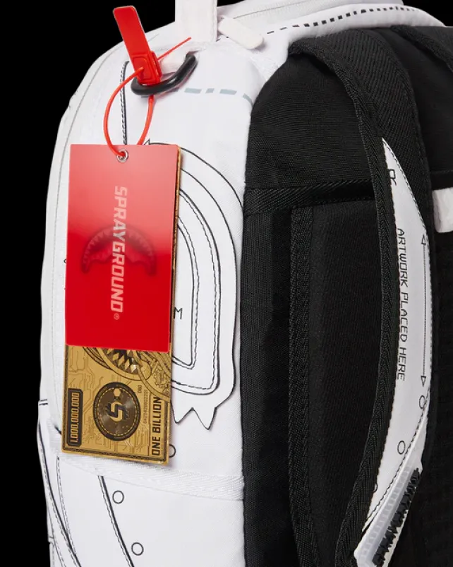BACKPACKS>SPRAYGROUND TECHNICAL CUT u0026 SHARK BACKPACK (DLXV)