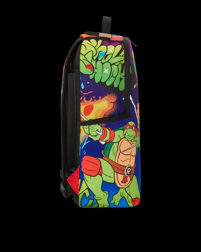 BACKPACKS>SPRAYGROUND TEENAGE MUTANT NINJA TURTLES ATTACK MODE BACKPACK