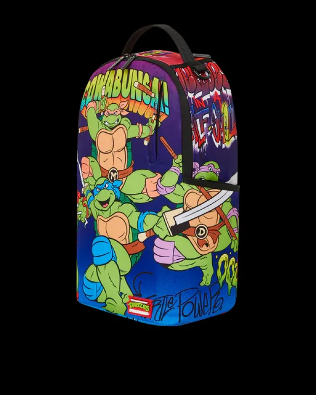 BACKPACKS>SPRAYGROUND TEENAGE MUTANT NINJA TURTLES ATTACK MODE BACKPACK