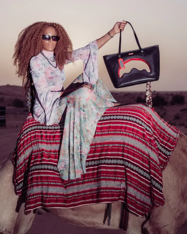 TOTES|HANDBAGS>SPRAYGROUND THE DECODER TOTE