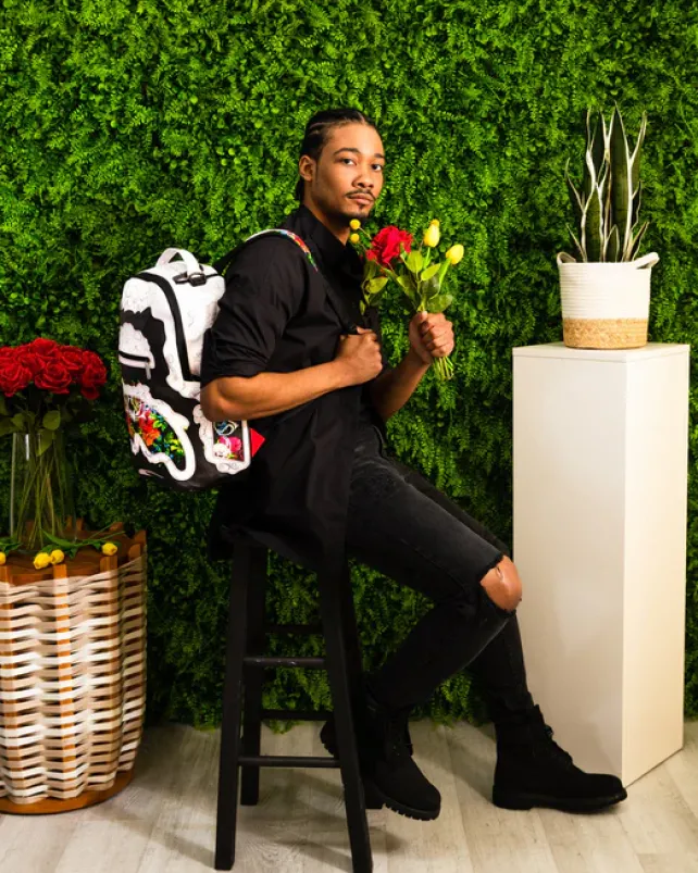 BACKPACKS>SPRAYGROUND THE FLORAL CUT BACKPACK (DLXV)