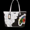 TOTES|HANDBAGS>SPRAYGROUND THE FLORAL CUT TOTE