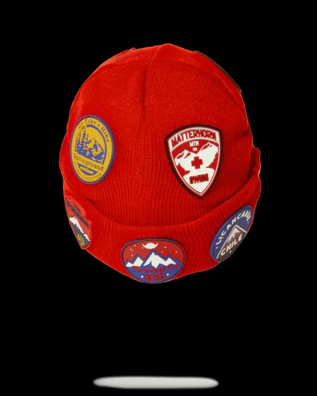 BEANIES|COLD WEATHER GEAR>SPRAYGROUND THE GLOBAL EXPEDITION BEANIE