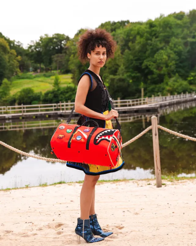 DUFFLES>SPRAYGROUND THE GLOBAL EXPEDITION DUFFLE