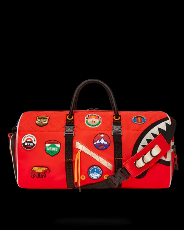 DUFFLES>SPRAYGROUND THE GLOBAL EXPEDITION DUFFLE