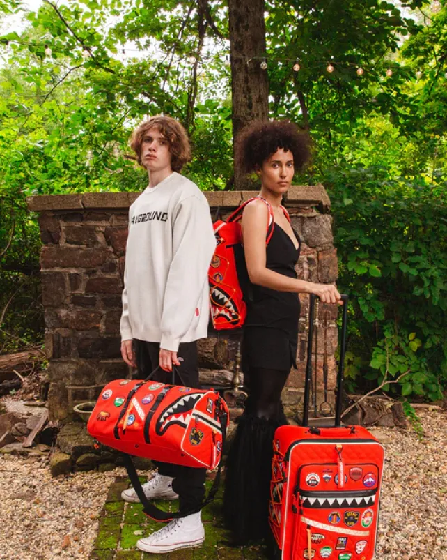 DUFFLES>SPRAYGROUND THE GLOBAL EXPEDITION DUFFLE