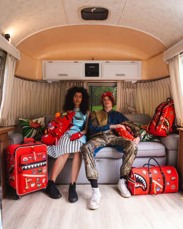DUFFLES>SPRAYGROUND THE GLOBAL EXPEDITION DUFFLE