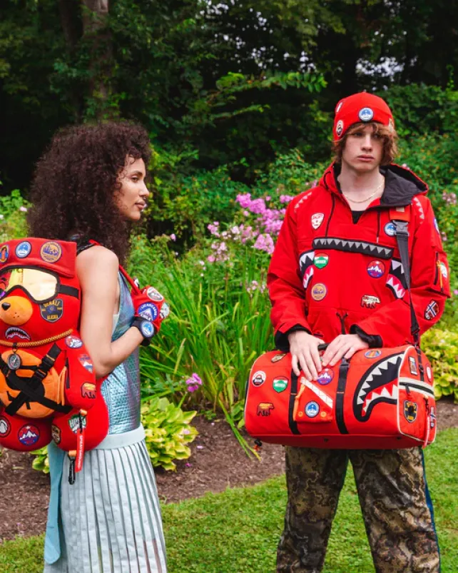 DUFFLES>SPRAYGROUND THE GLOBAL EXPEDITION DUFFLE