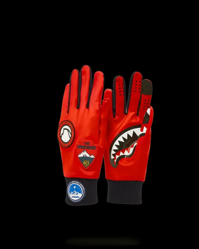 COLD WEATHER GEAR|GLOVES>SPRAYGROUND THE GLOBAL EXPEDITION GLOVES