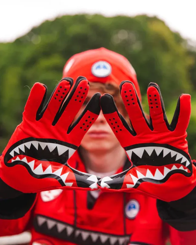 COLD WEATHER GEAR|GLOVES>SPRAYGROUND THE GLOBAL EXPEDITION GLOVES