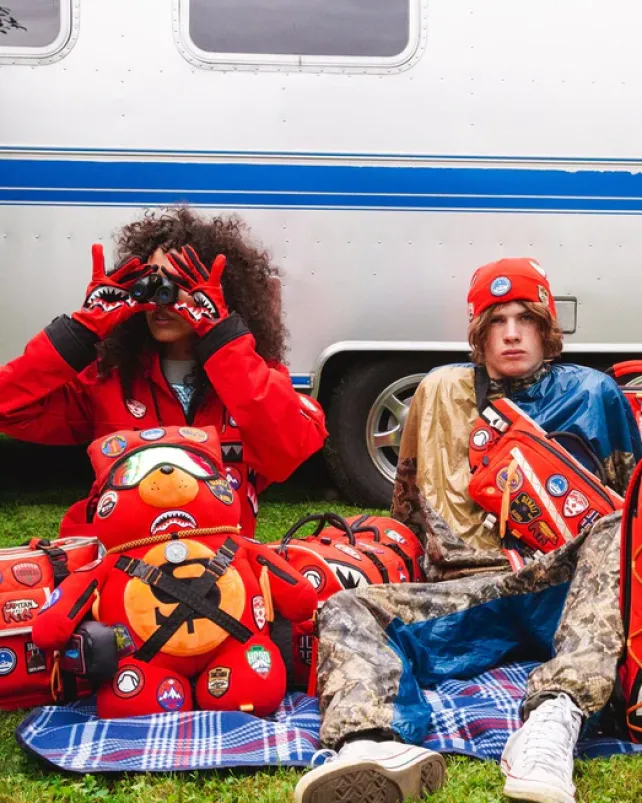 COLD WEATHER GEAR|GLOVES>SPRAYGROUND THE GLOBAL EXPEDITION GLOVES