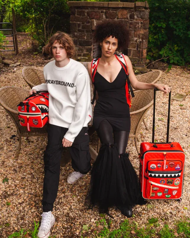 CARRY-ON LUGGAGE>SPRAYGROUND THE GLOBAL EXPEDITION JETSETTER CARRY-ON LUGGAGE