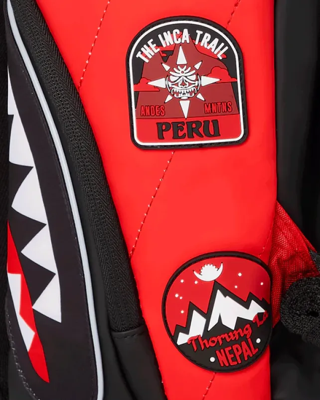 BACKPACKS>SPRAYGROUND THE GLOBAL EXPEDITION SHARKGLIDER BACKPACK