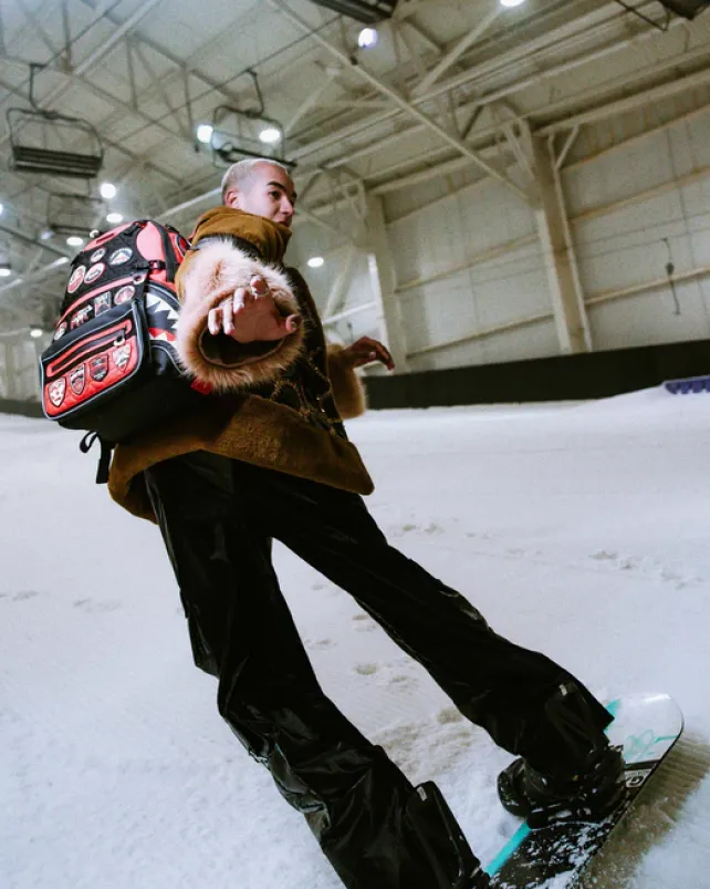 BACKPACKS>SPRAYGROUND THE GLOBAL EXPEDITION SHARKGLIDER BACKPACK