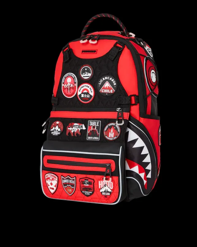 BACKPACKS>SPRAYGROUND THE GLOBAL EXPEDITION SHARKGLIDER BACKPACK