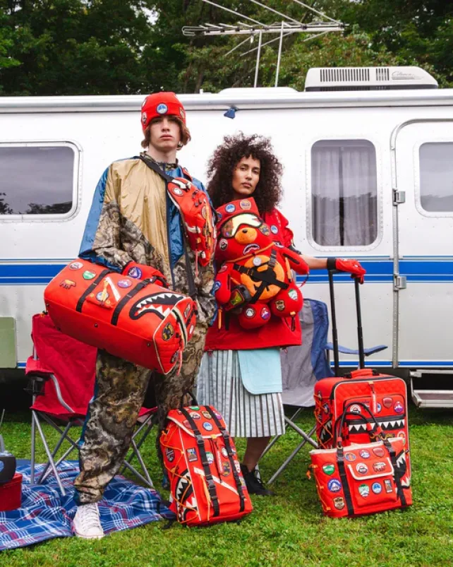 TOTES|HANDBAGS>SPRAYGROUND THE GLOBAL EXPEDITION TOTE