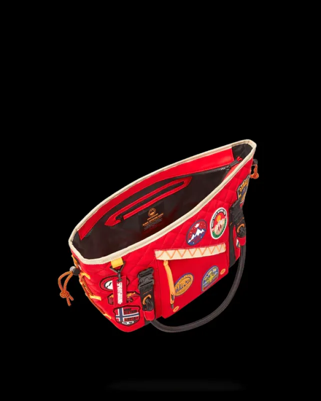 TOTES|HANDBAGS>SPRAYGROUND THE GLOBAL EXPEDITION TOTE