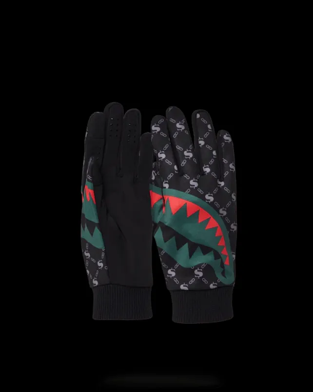 GLOVES|COLD WEATHER GEAR>SPRAYGROUND THE GODFATHER GLOVES
