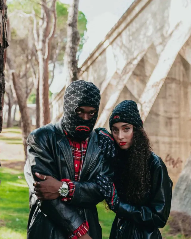 GLOVES|COLD WEATHER GEAR>SPRAYGROUND THE GODFATHER GLOVES