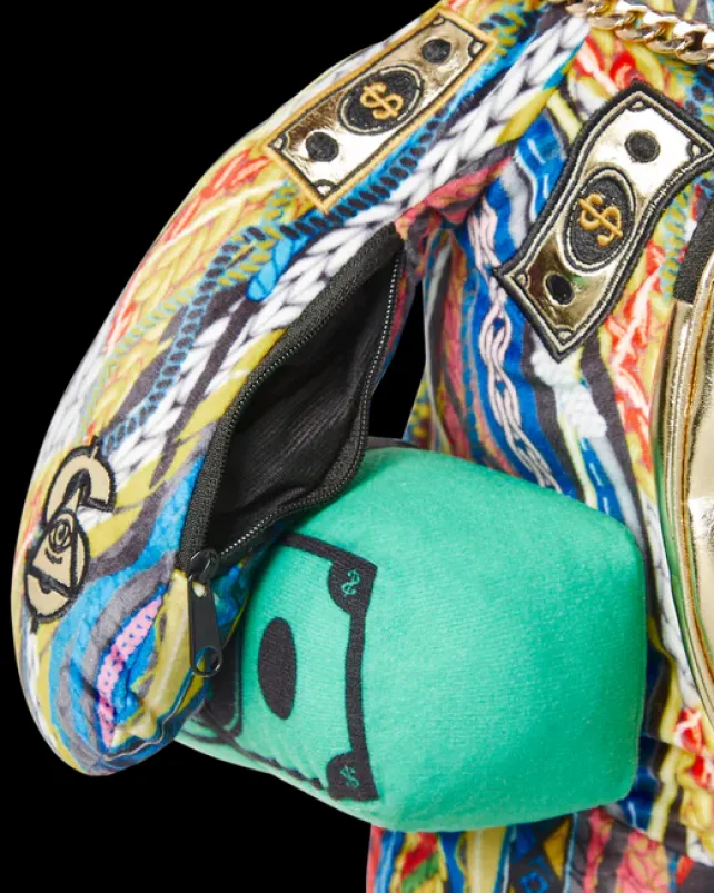 TEDDY BEAR BACKPACKS|BACKPACKS>SPRAYGROUND THE GOLDEN AGE MONEYBEAR TEDDYBEAR BACKPACK