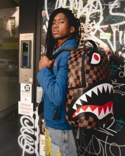 BACKPACKS>SPRAYGROUND THE HANGOVER SHARK BACKPACK