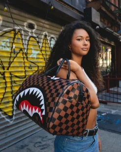 DUFFLES>SPRAYGROUND THE HANGOVER SHARK DUFFLE