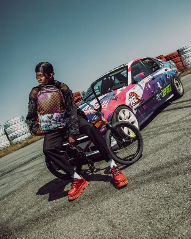 BACKPACKS>SPRAYGROUND THE HEIST BACKPACK (DLXV)