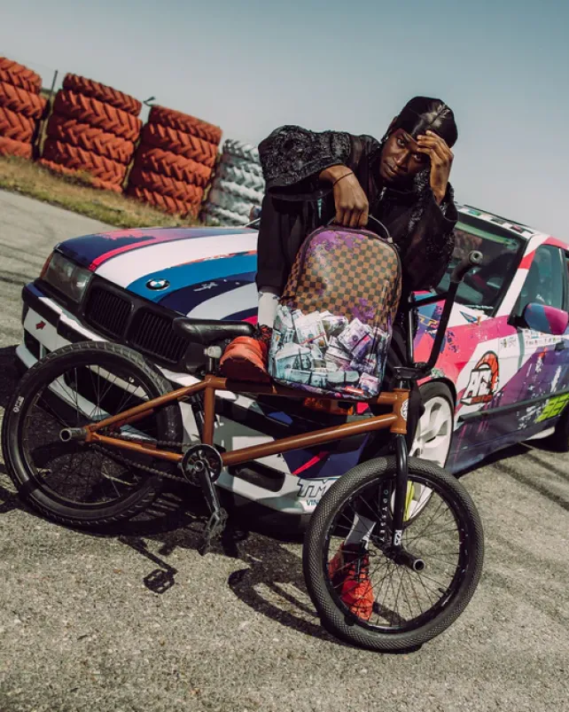 BACKPACKS>SPRAYGROUND THE HEIST BACKPACK (DLXV)