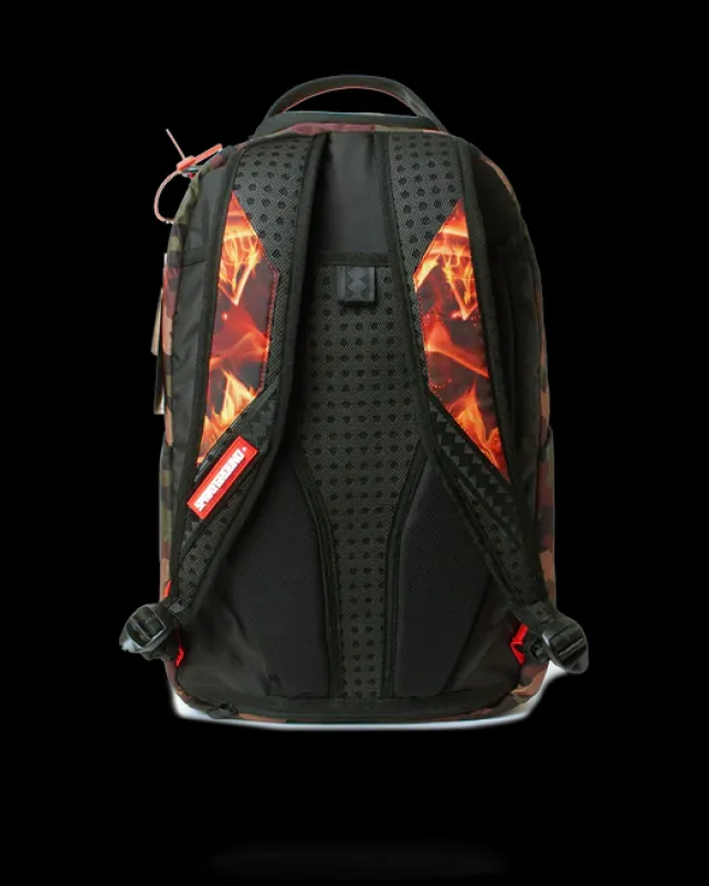 BACKPACKS>SPRAYGROUND THE LIL TJAY BURNER SHARK DLX BACKPACK