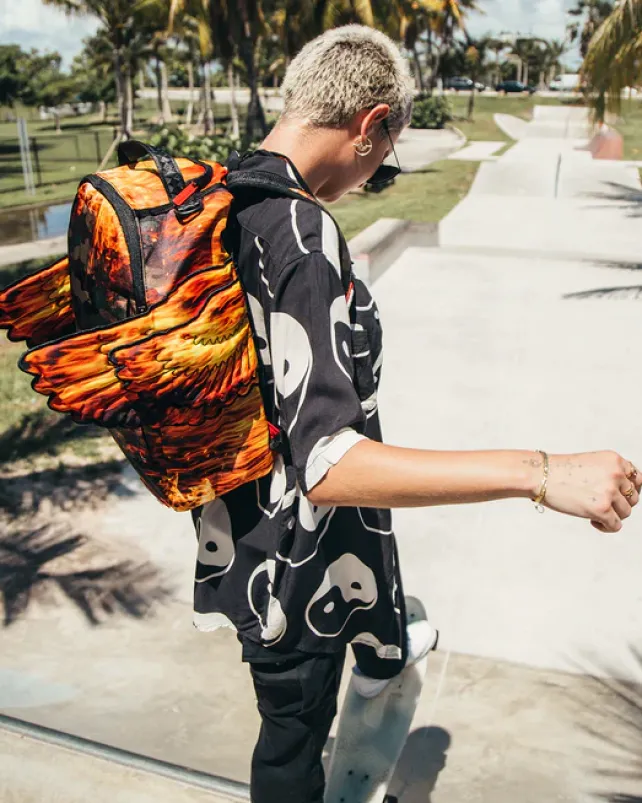 BACKPACKS>SPRAYGROUND THE LIL TJAY FALLIN ANGEL 4 WING BACKPACK