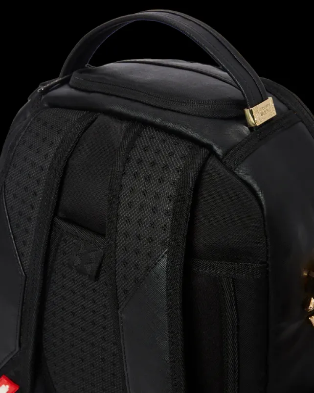 BACKPACKS>SPRAYGROUND THE LOST IN SPACE BACKPACK (10 3D GOLD METAL ASTRONAUTS)