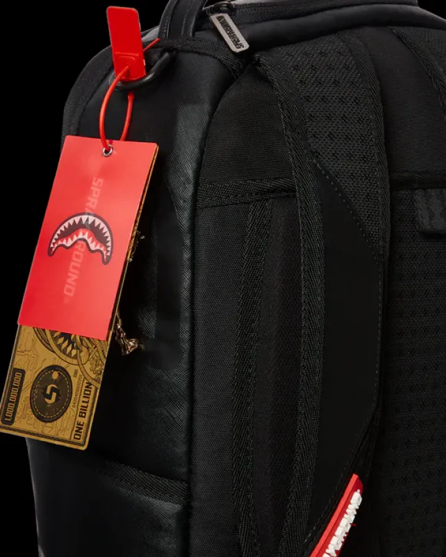 BACKPACKS>SPRAYGROUND THE LOST IN SPACE BACKPACK (10 3D GOLD METAL ASTRONAUTS)