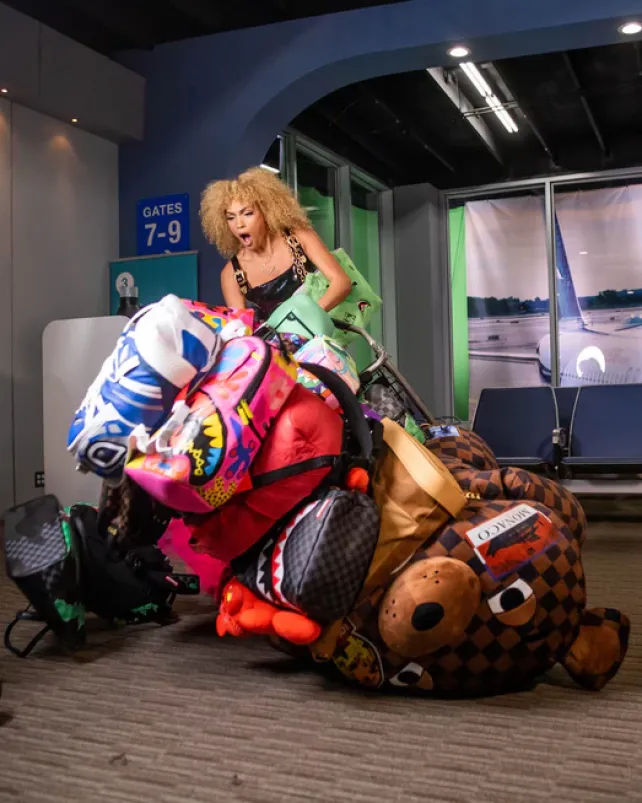 BACKPACKS>SPRAYGROUND THE POWERHOUSE BACKPACK (DLXV)