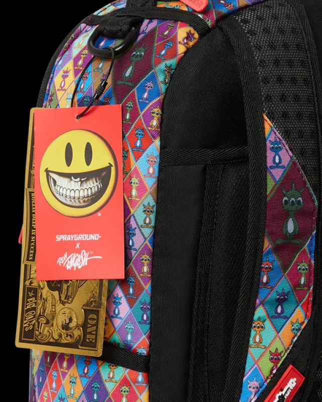 BACKPACKS>SPRAYGROUND THE RABBBIT SHARK RON ENGLISH COLLAB