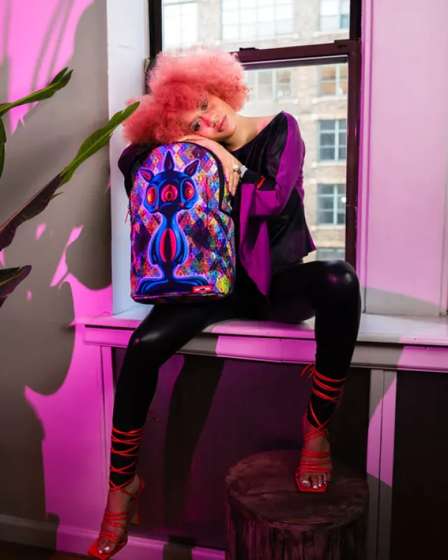 BACKPACKS>SPRAYGROUND THE RABBBIT SHARK RON ENGLISH COLLAB