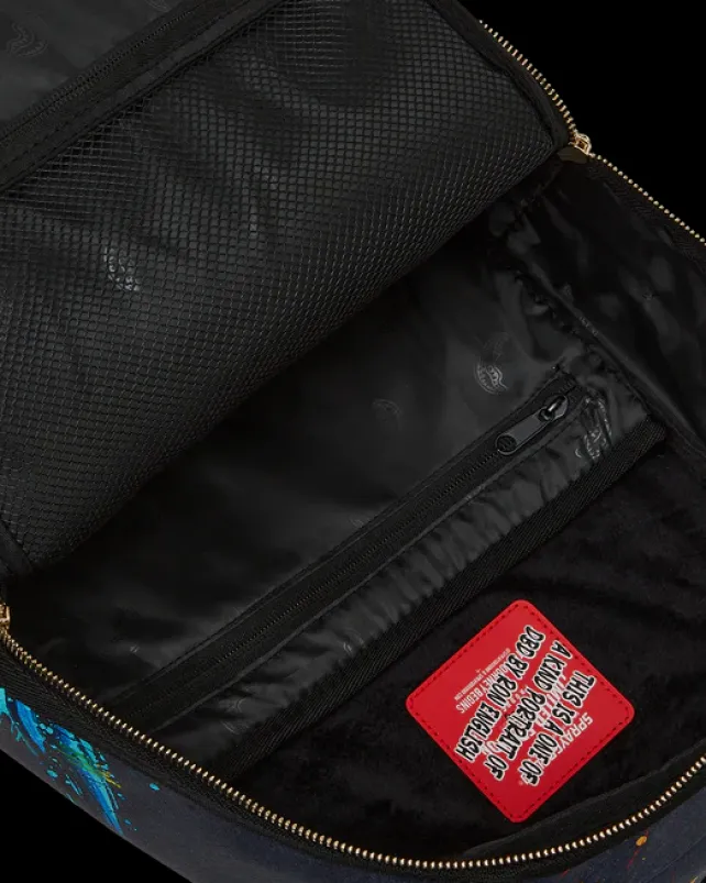 BACKPACKS>SPRAYGROUND THE RARE DBD GRIN SHARK PORTRAIT BY RON ENGLISH- SUPER LIMITED EDITION