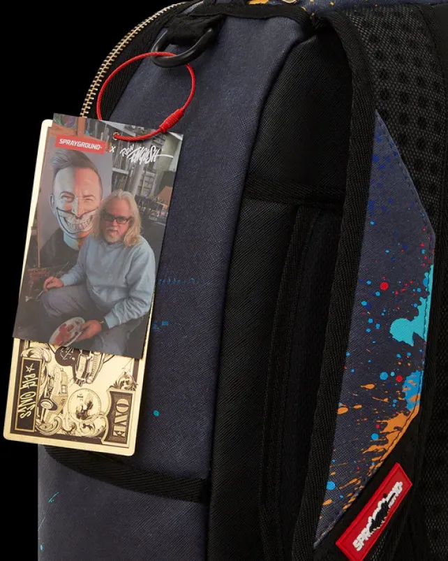 BACKPACKS>SPRAYGROUND THE RARE DBD GRIN SHARK PORTRAIT BY RON ENGLISH- SUPER LIMITED EDITION